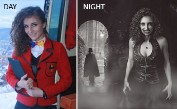 Manuela Tour Guide at The Land of Dracula